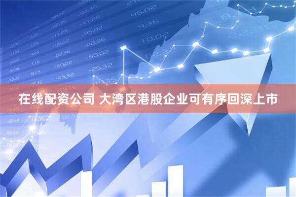 在线配资公司 大湾区港股企业可有序回深上市